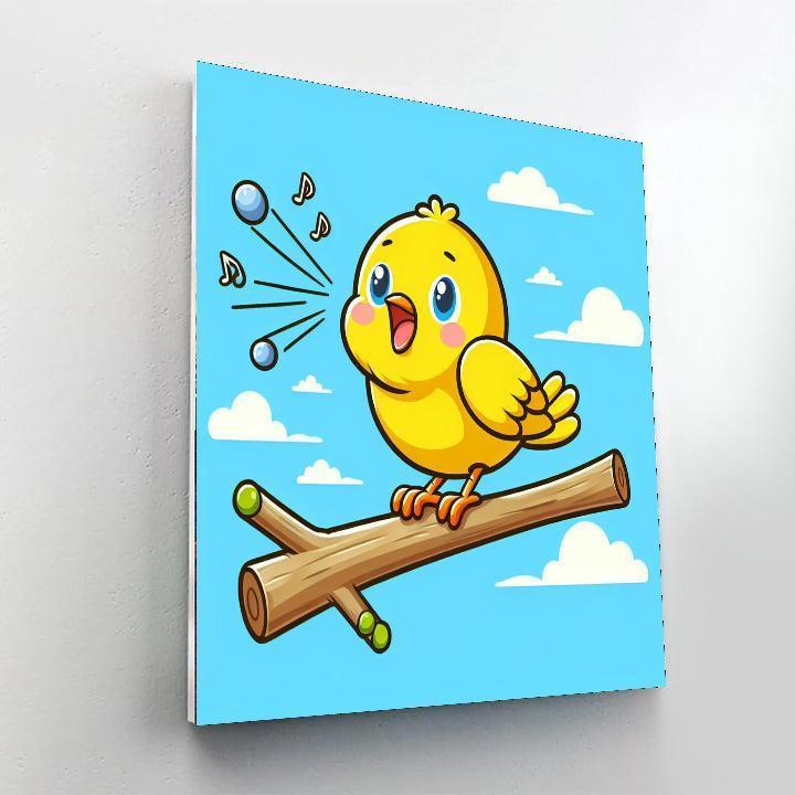 Singing Canary Paint By Numbers Kits
