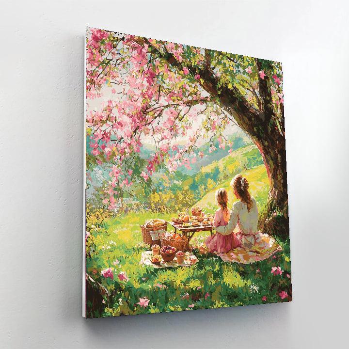 Blossoms And Bonding DIY Paint By Numbers