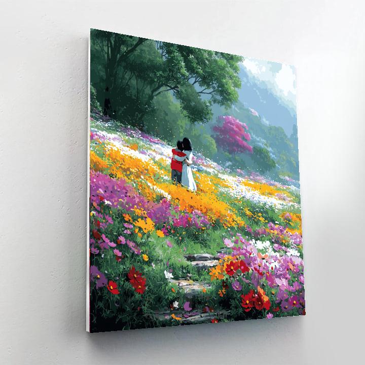 Blossoms And Hugs Paint By Numbers Kits