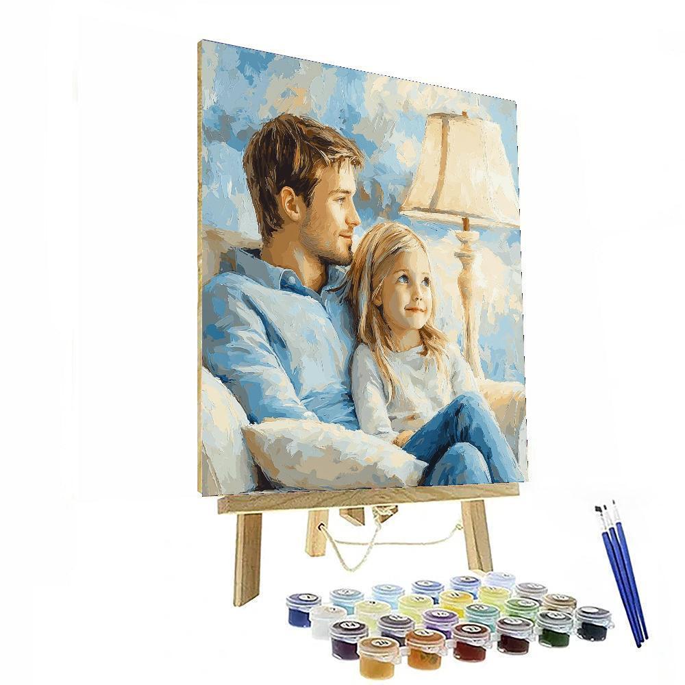 Cozy Bedtime Stories Painting Number Kit