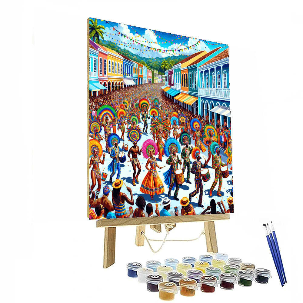 Junkanoo - Bahamas Paint By Number