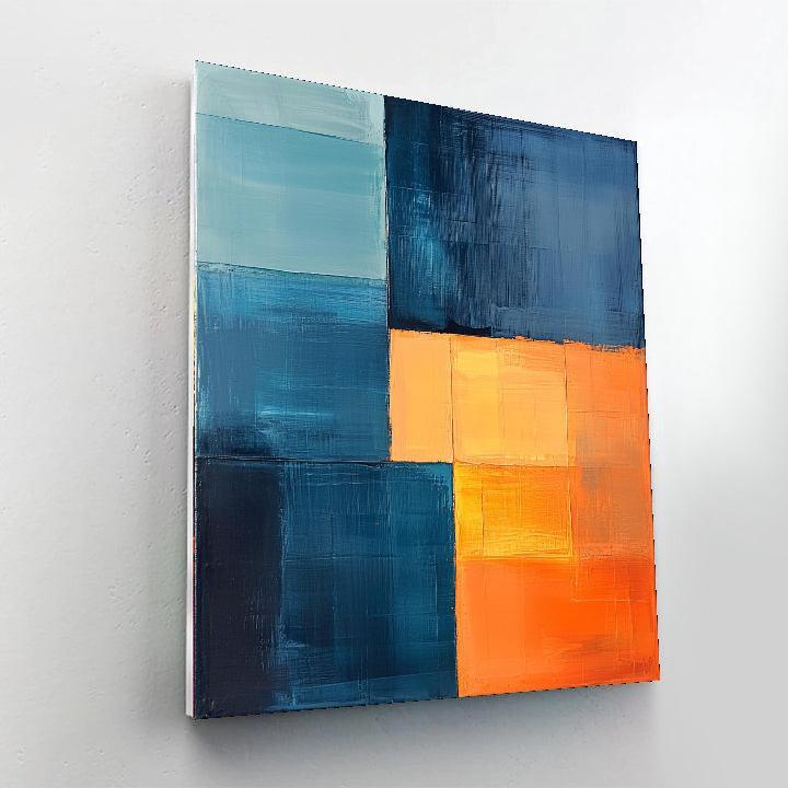 Mark Rothko Inspired Ethereal Dimensions  Numbered Painting Kits