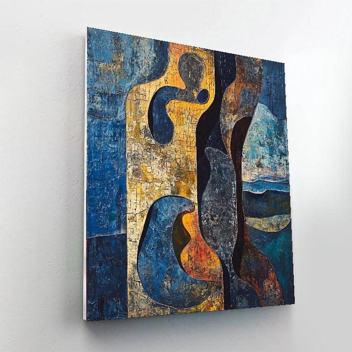 Max Ernst Inspired The Unseen Symphony  Paint By Numbers Art