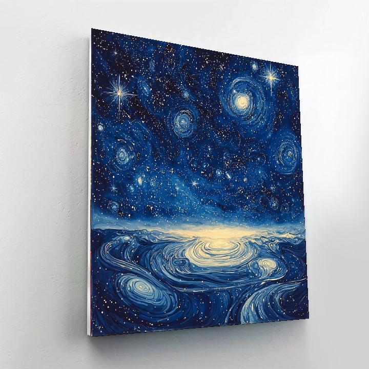 Michelangelo Inspired Mystic Horizon  Numbered Painting Kits