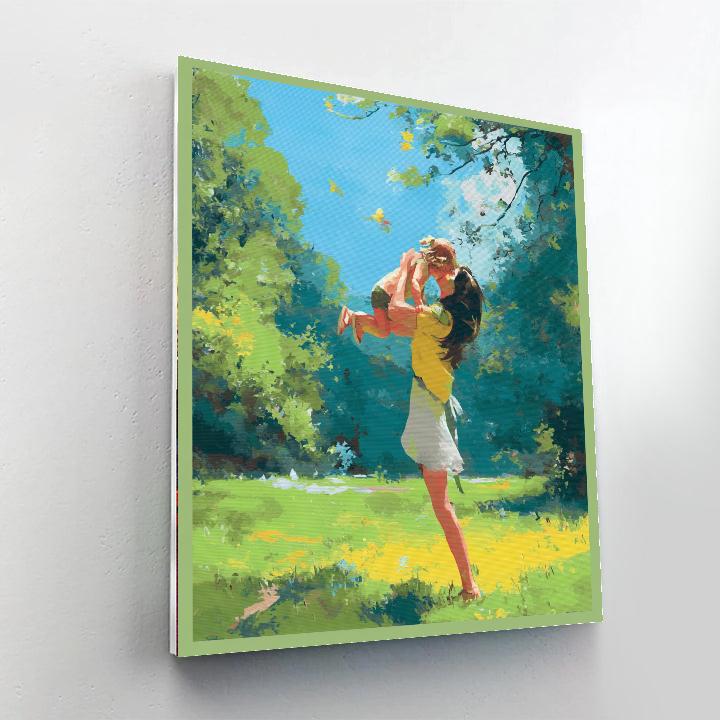 The Bond Of Love Paint By Color