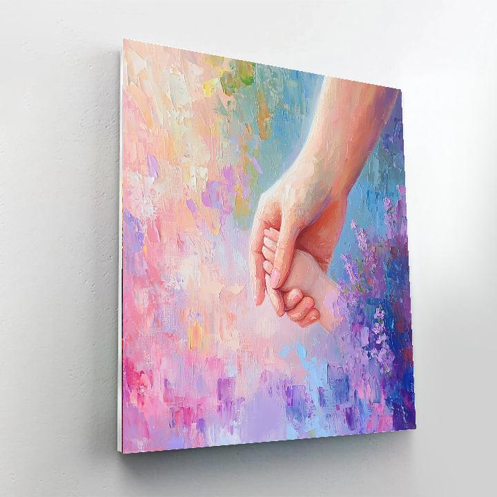 A Mother's Gentle Hand Numbered Painting Kits