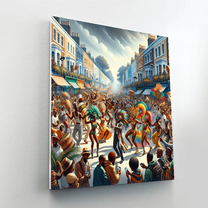 The Notting Hill Carnival Number Painting