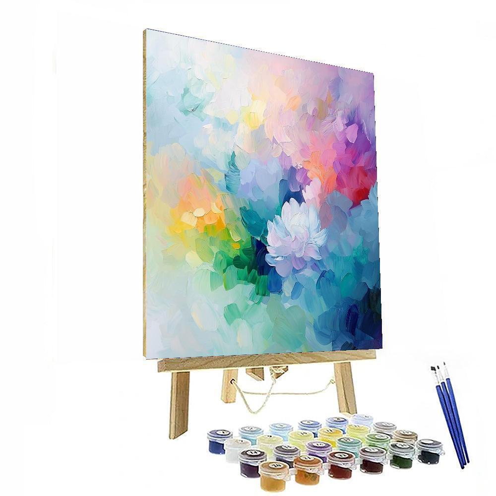 Paul Cézanne Inspired Infinite Blossom Flow  Paint By Color