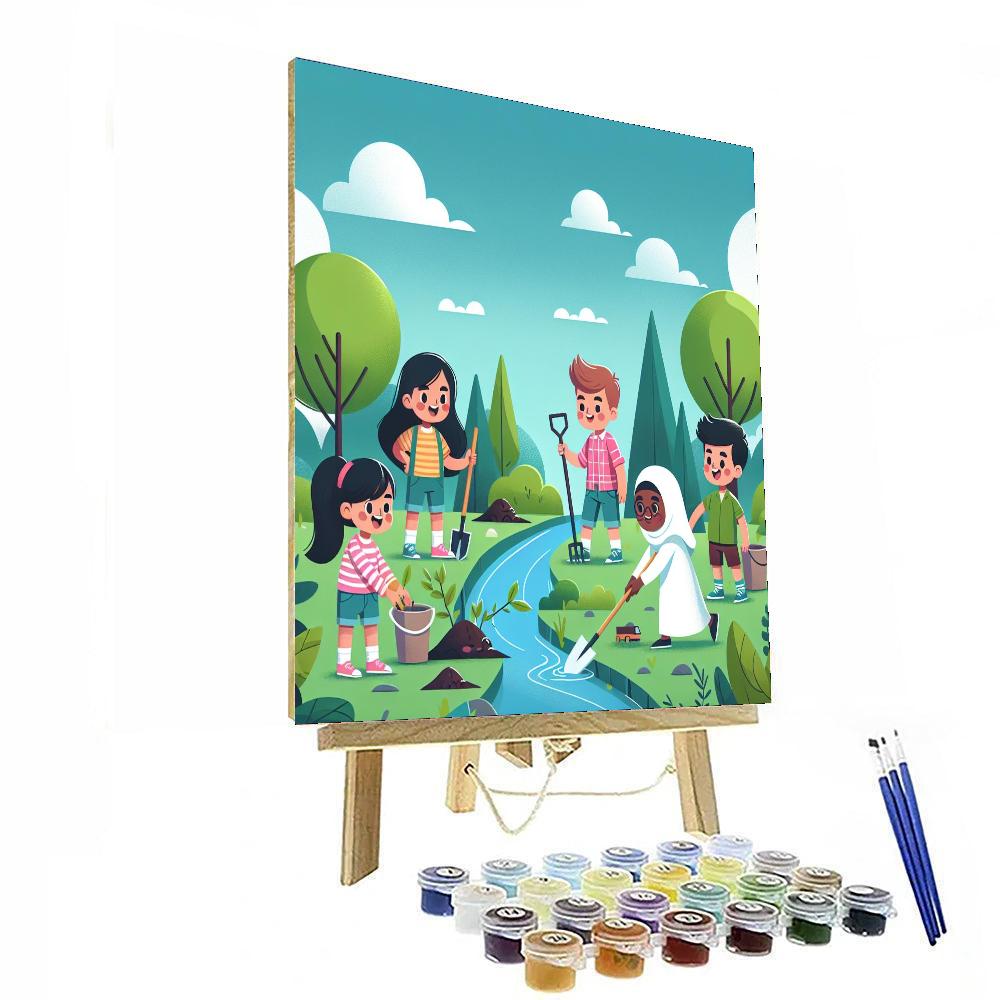 Exciting Eco-expedition Numbered Painting Kits