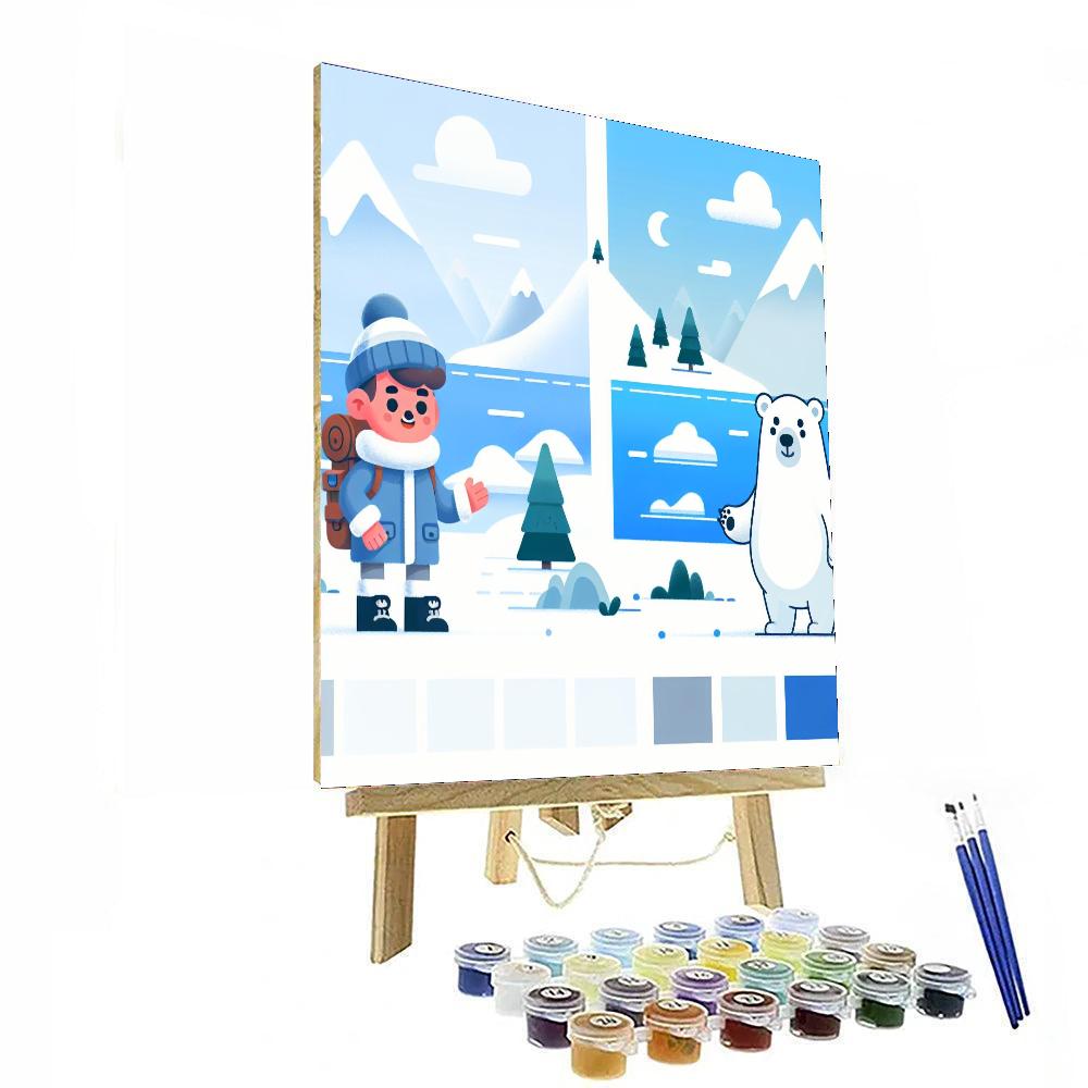Winter Adventure Expedition Paint By Numbers Kits