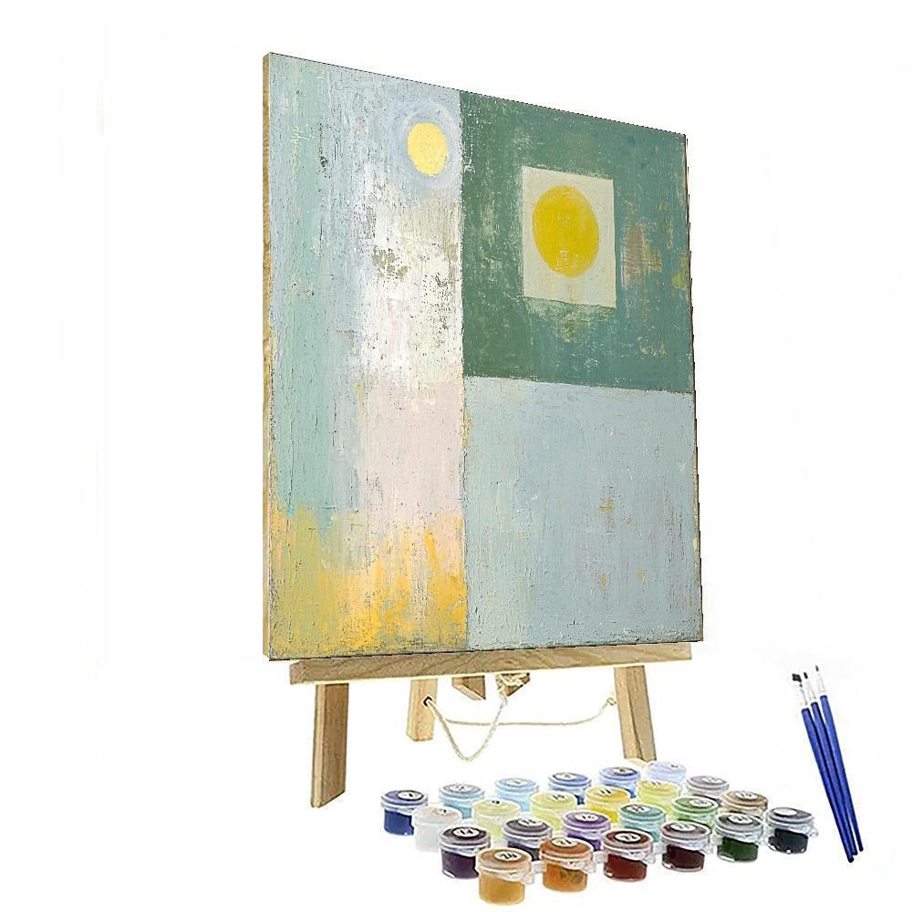 Paul Klee Inspired Subtle Dimensions  Paint By Number