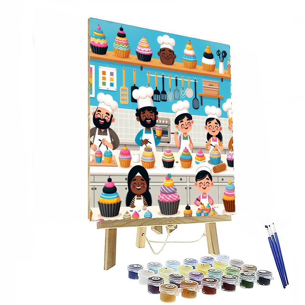 Adventures With Sweet Treats Painting Number Kit