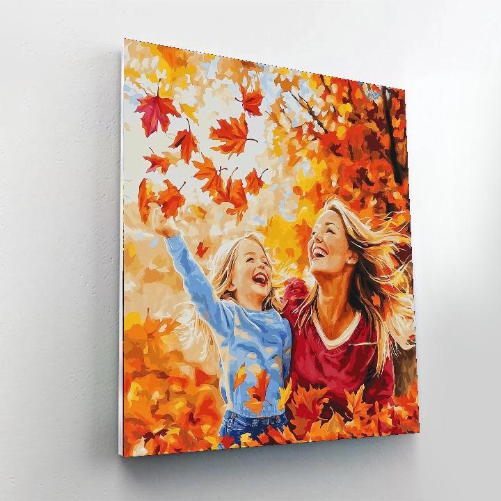 Dancing In The Autumn Leaves Paint By Number