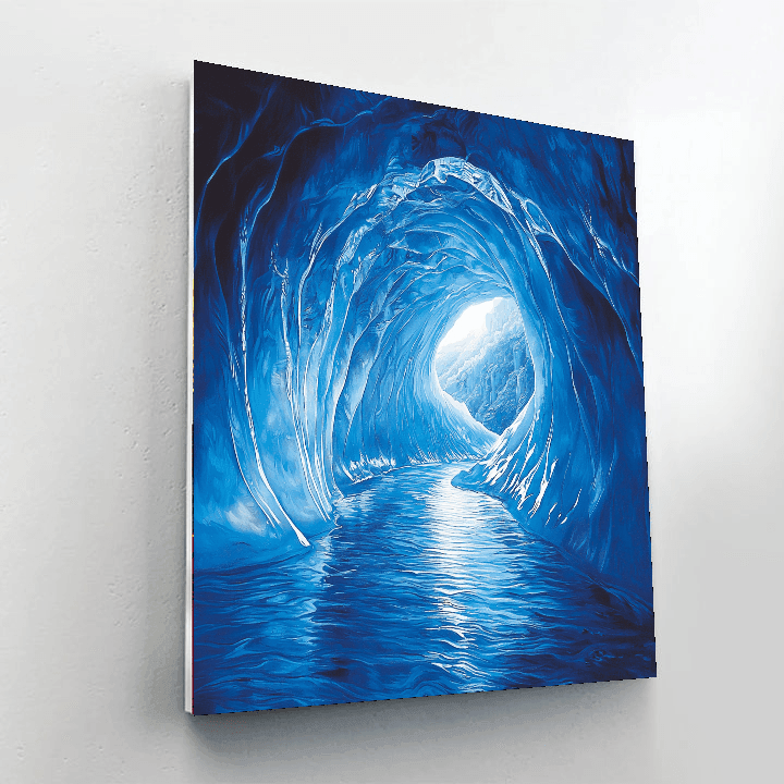 Mendenhall Ice Caves - Alaska Paint By Numbers Kits