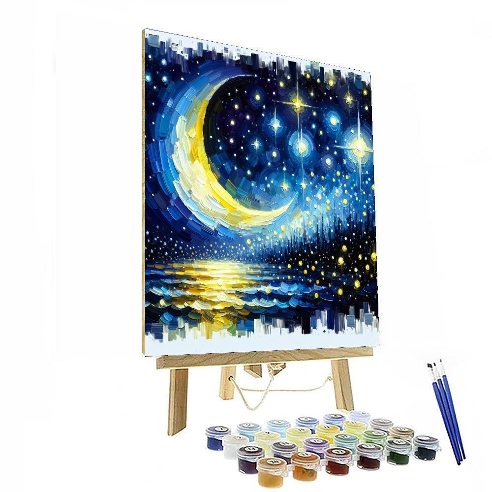 Starry Night Sky Mosaic - DIY Painting By Numbers Kit – Artistry Rack