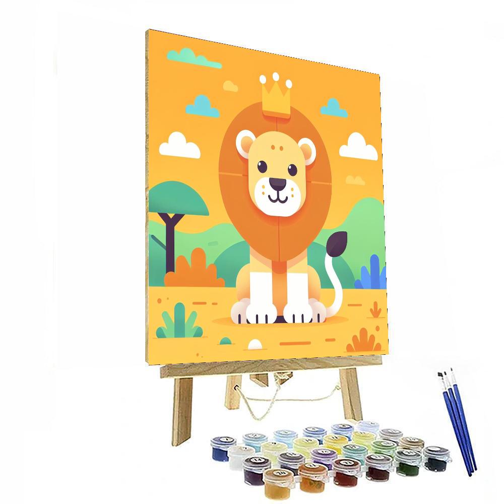 Lion King Kingdom Paint By Numbers