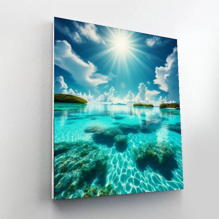 Crystal Clear Lagoon Paint By Color