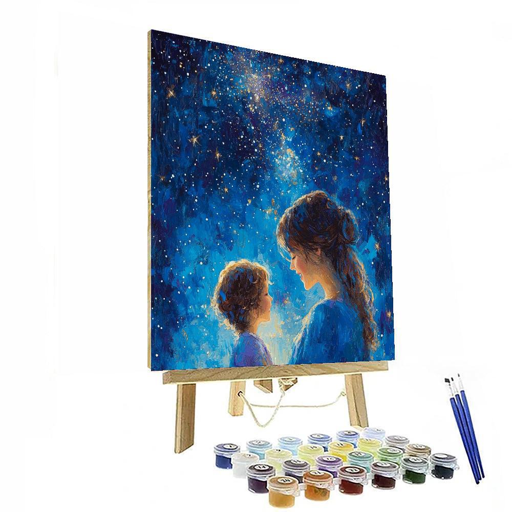 Starry Night Lullaby Numbered Painting Kits