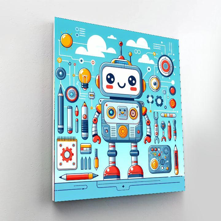 Robotics Lab DIY Paint By Numbers