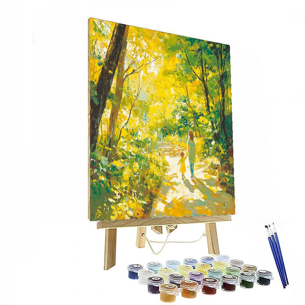 Sunny Days Together DIY Paint By Numbers