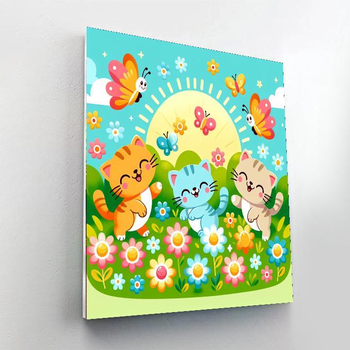 Creative Kittens Painting By Numbers Kit