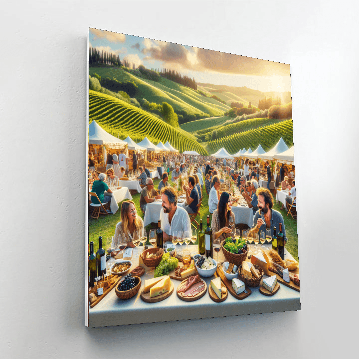 Tuscany Wine Festival - Italy Paint By Number