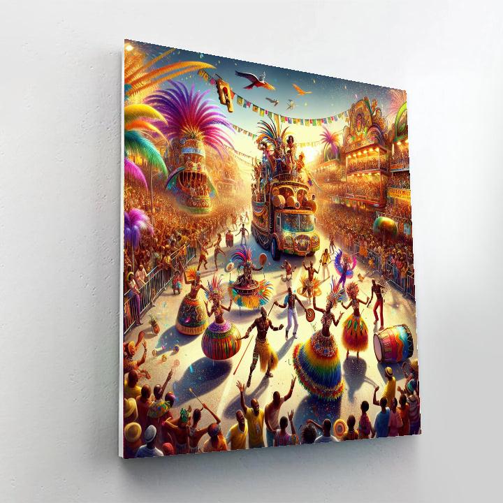 Carnival De Salvador - Brazil Paint By Numbers Kits