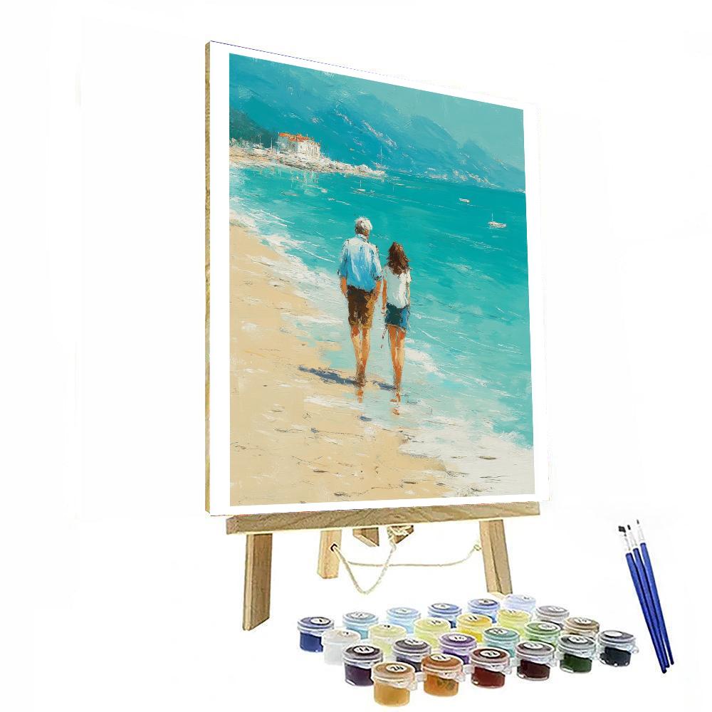 Gentle Waves Of Motherhood Painting Number Kit