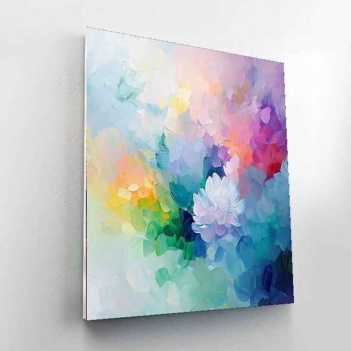 Paul Cézanne Inspired Infinite Blossom Flow  Paint By Color