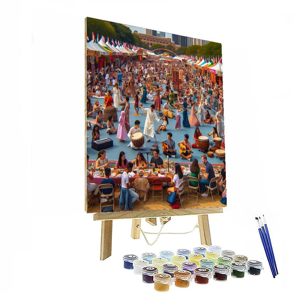 National Folklife Festival Paint By Numbers Kits