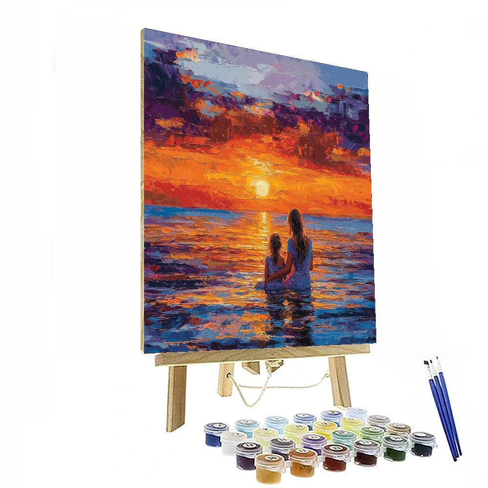 Sunset Memories DIY Paint By Numbers