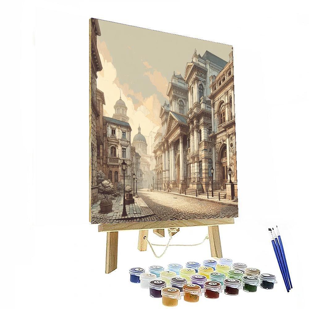 Historic City Romance Numbered Painting Kits