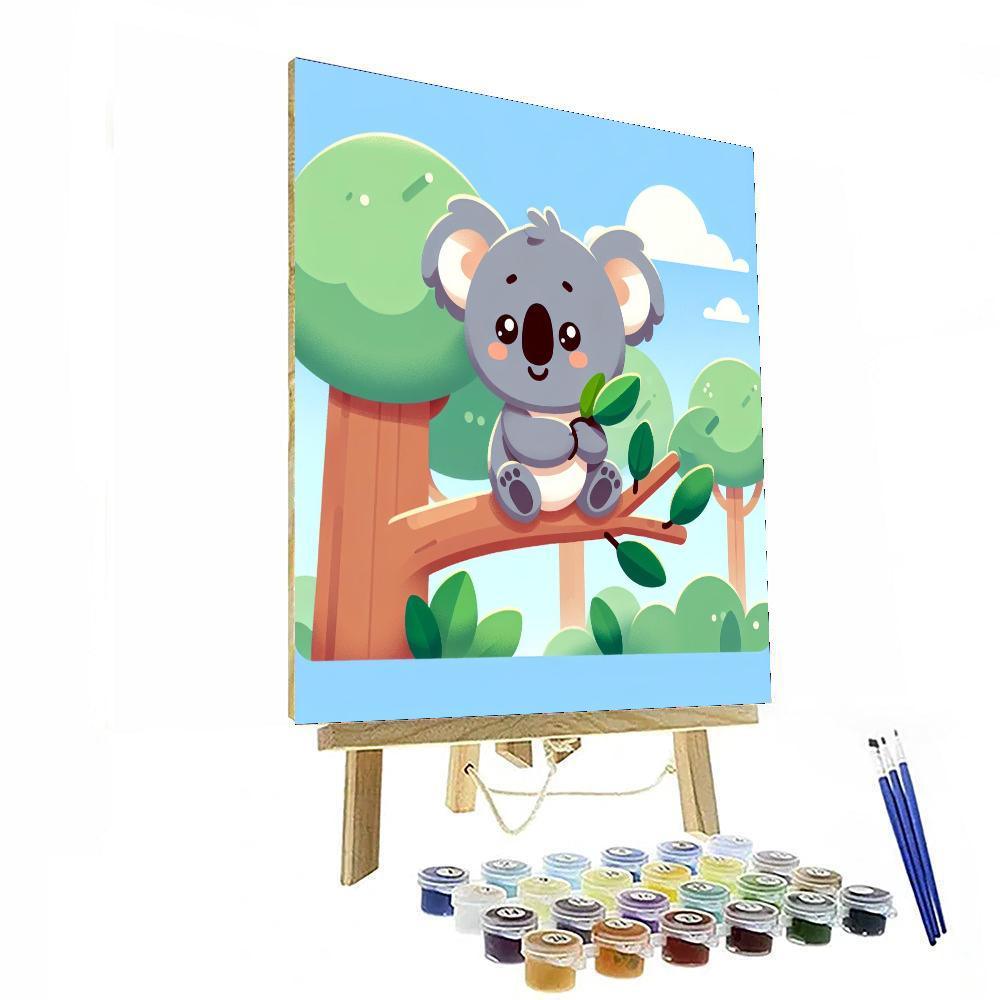 Giggling Koala Paint By Color