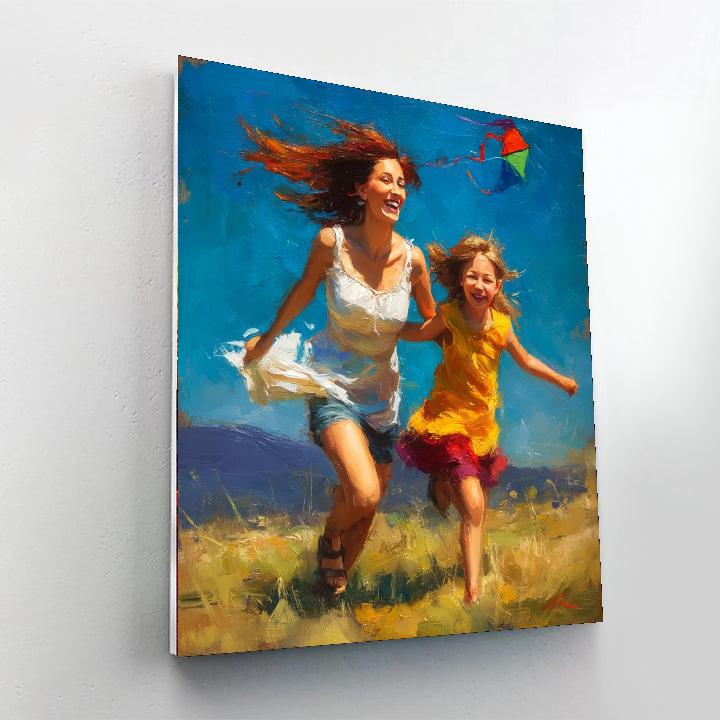 Joyful Journeys In The Sky Painting Number Kit