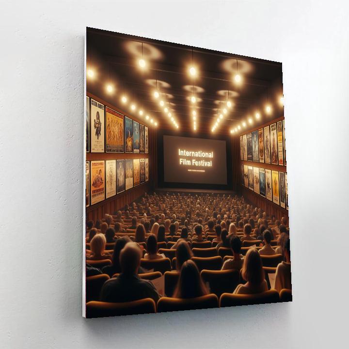 Windsor International Film Festival Paint By Numbers Art