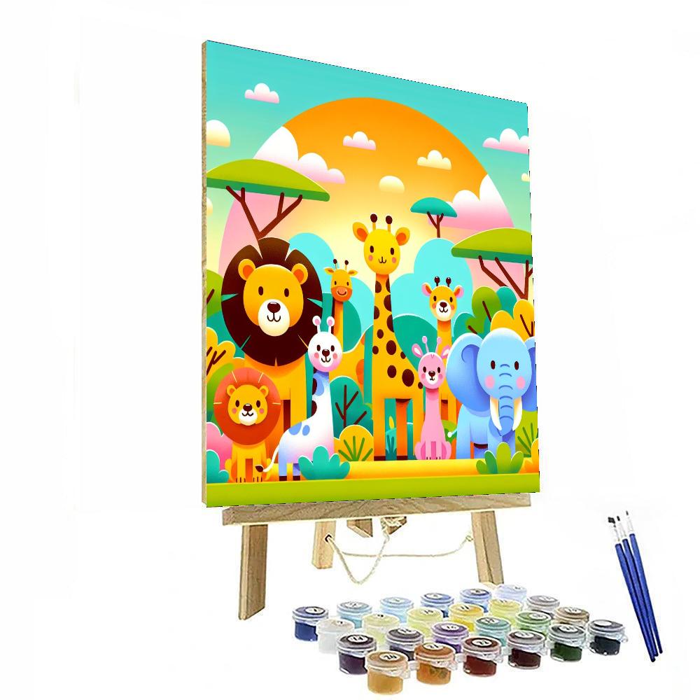 Creative Wildlife Numbered Painting Kits