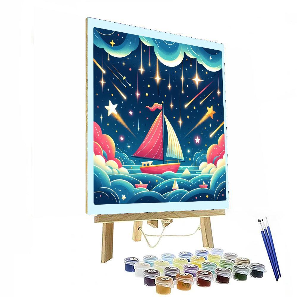 Stellar Sailboats Paint By Color