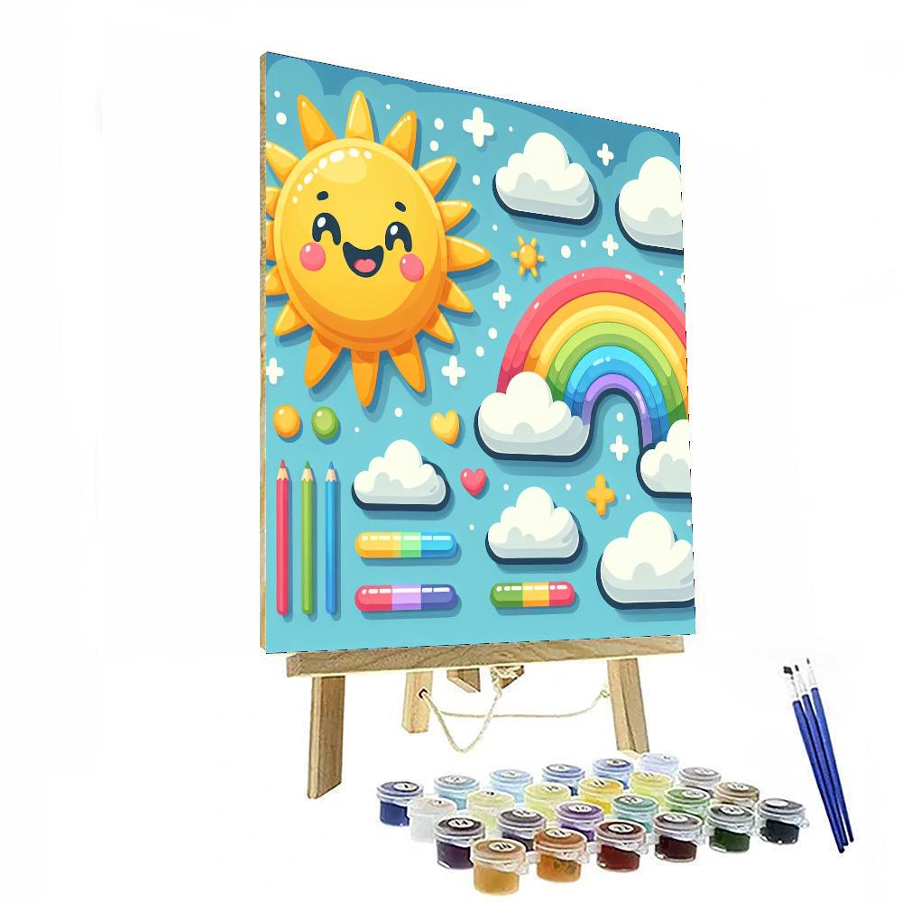 Joyful Weather Wonders Paint By Numbers Art