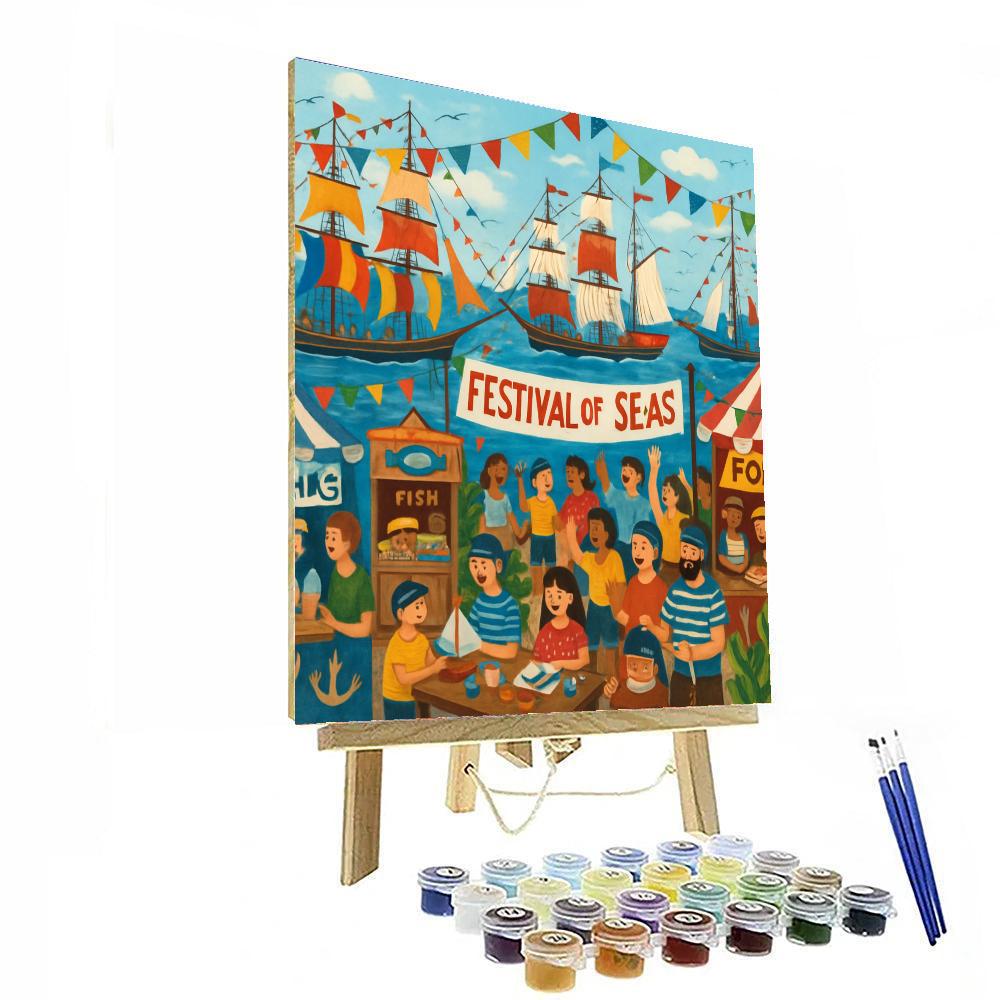 Festival Of The Seas Paint By Number