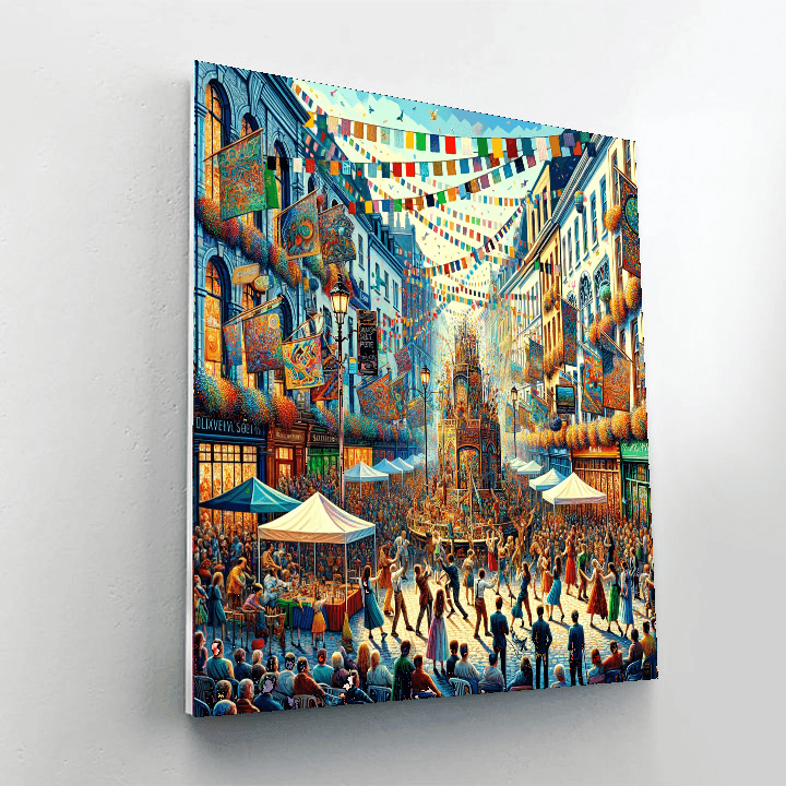 The Galway International Arts Festival Paint By Color