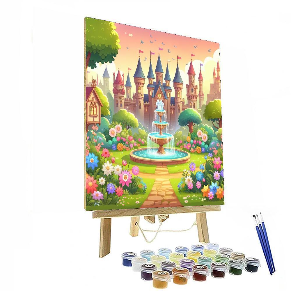 Castle Gardens Paint By Numbers