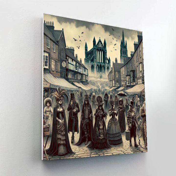 Whitby Goth Weekend - Uk Paint By Number