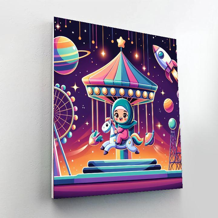 Cosmic Carnival Adventure Paint By Numbers Kits
