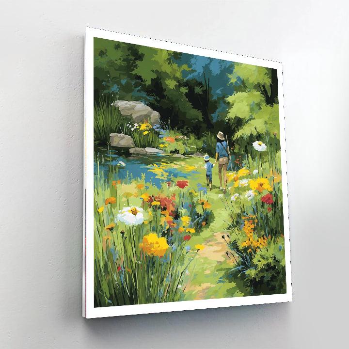 Mom's Secret Garden Paint By Numbers Kits