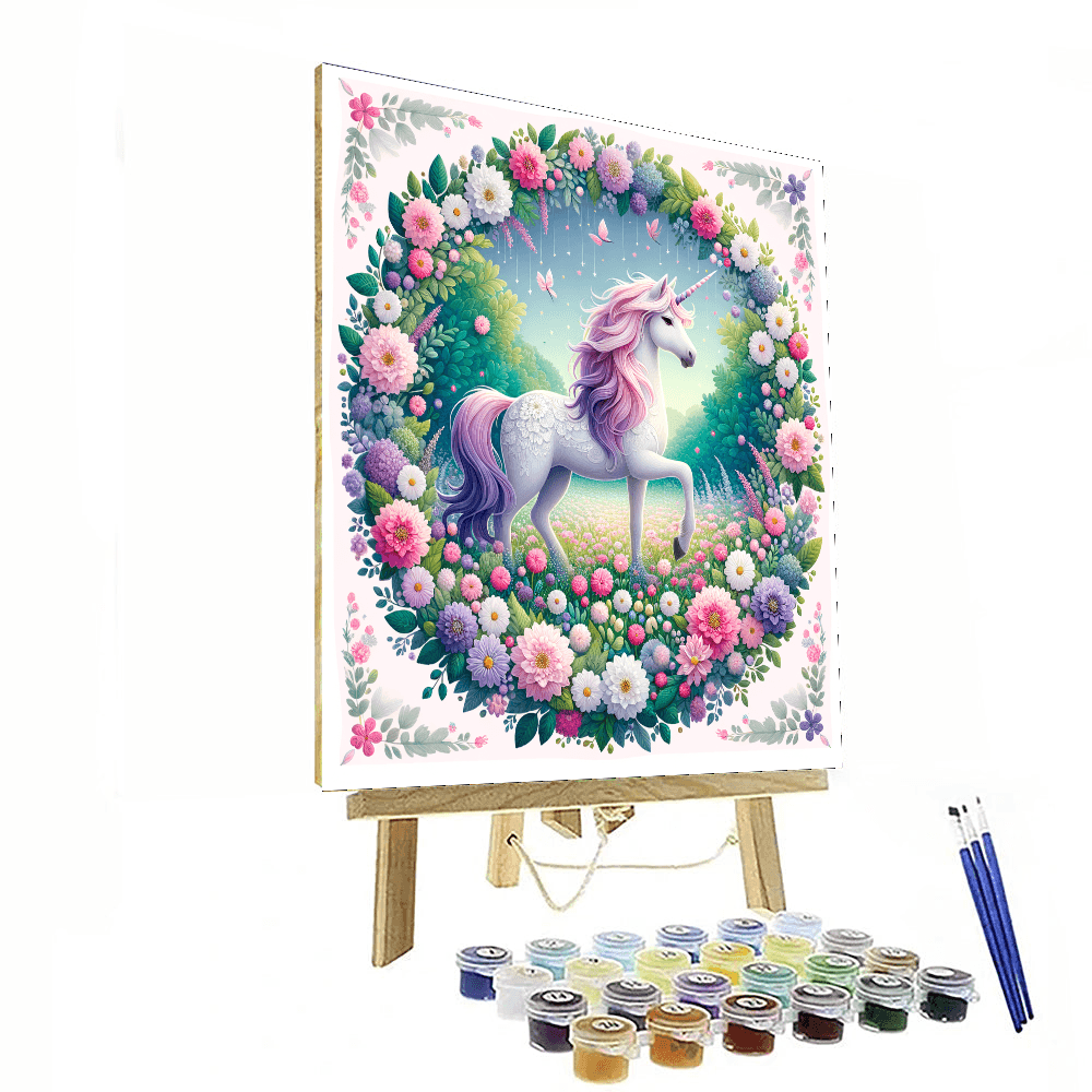 Mythical Unicorn Dreams Painting Number Kit