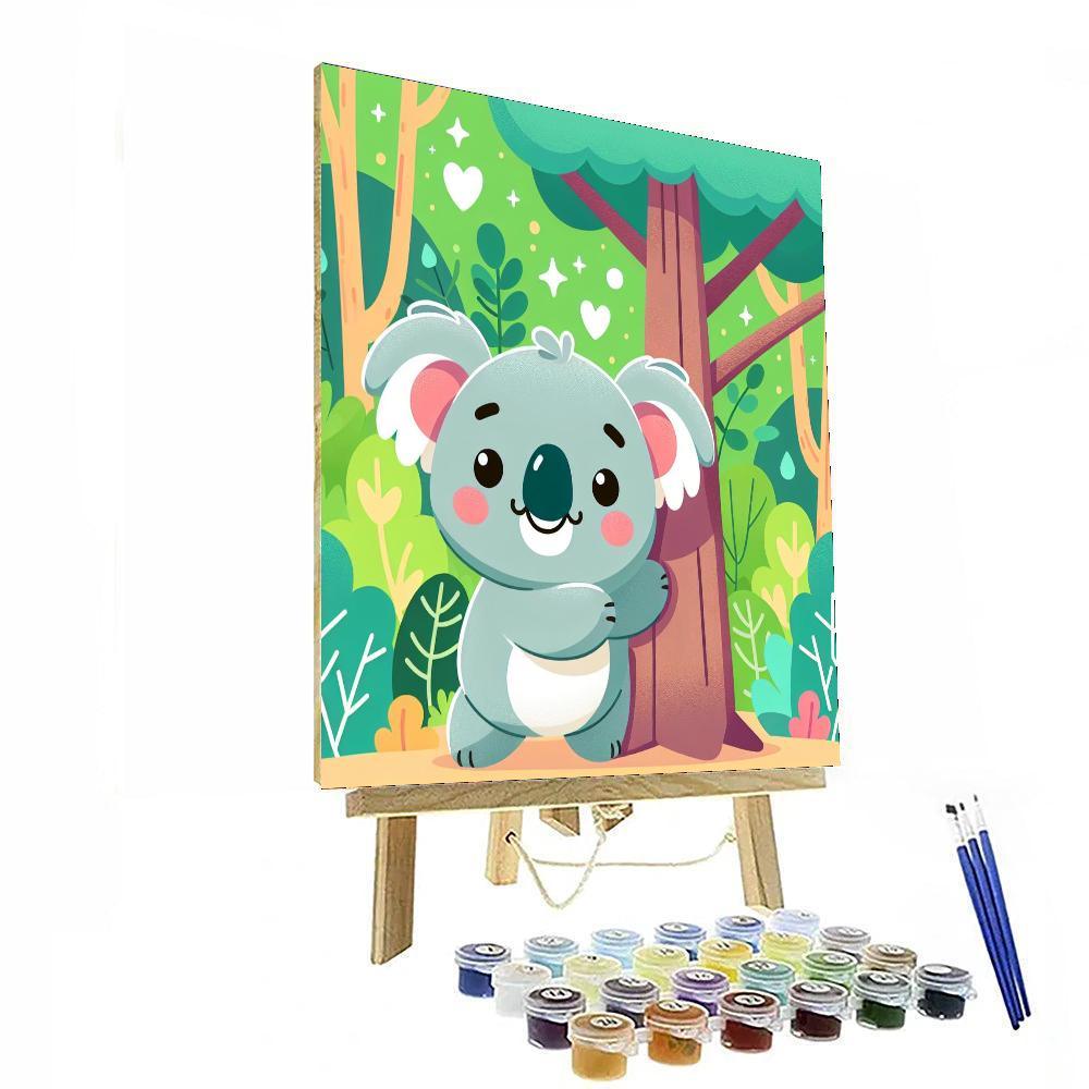 Cuddly Koala Kingdom Paint By Numbers Kits
