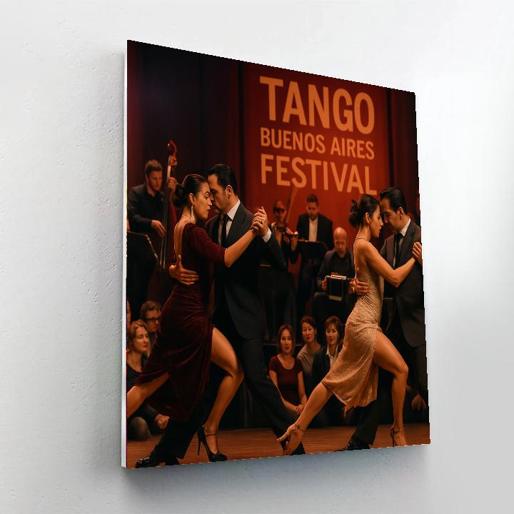 Tango Buenos Aires Festival Y Mundial - Argentina DIY Paint By Numbers