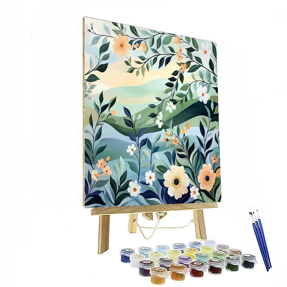 Frida Kahlo Inspired Silent Sanctuary  Paint By Color