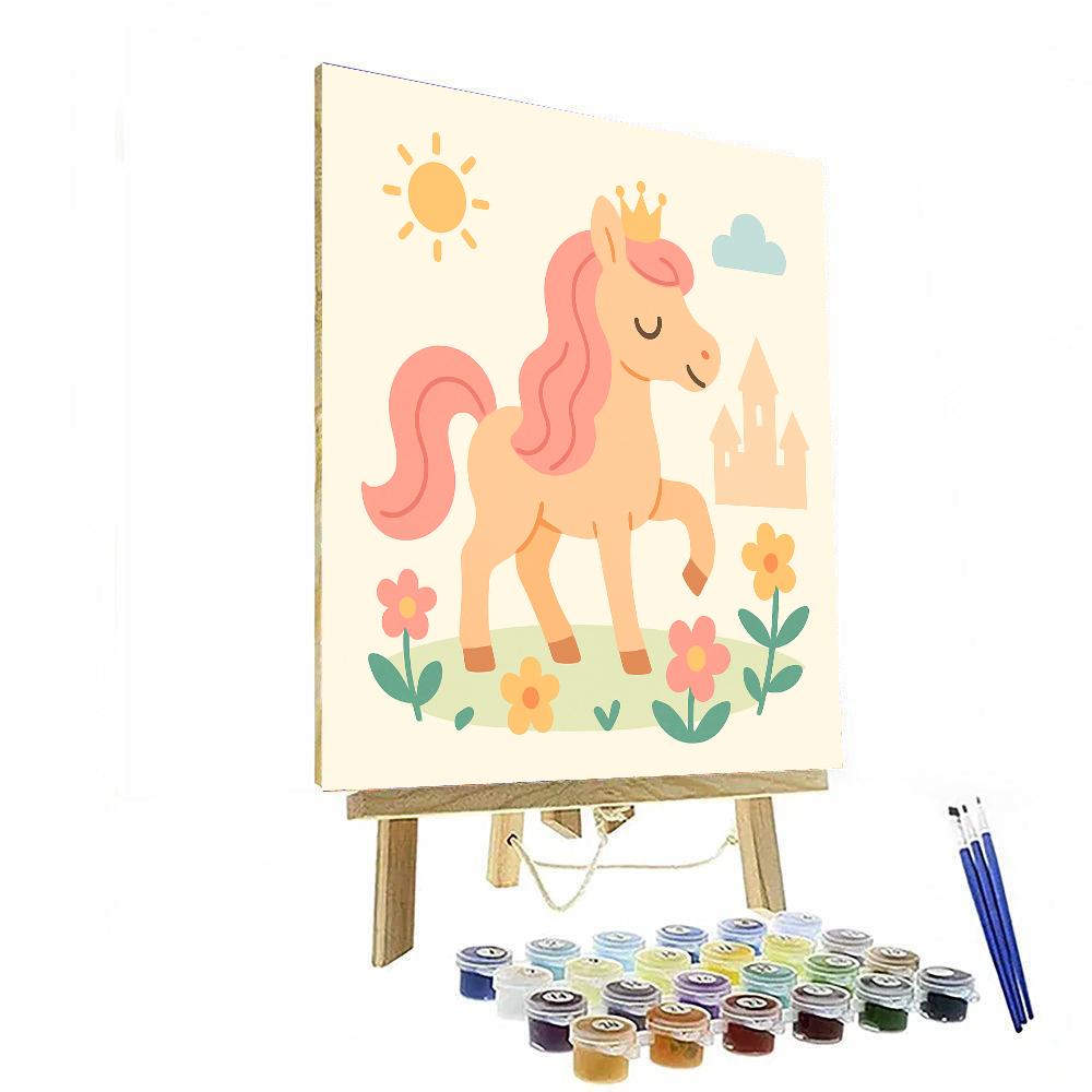 Princess Pony DIY Paint By Numbers
