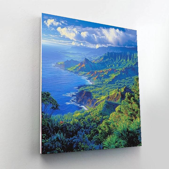 Jeju Volcanic Island - South Korea Paint By Color